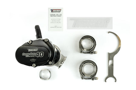 Turbosmart GenV Electronic CompGate40 Electronic External Wastegate - SSTubes