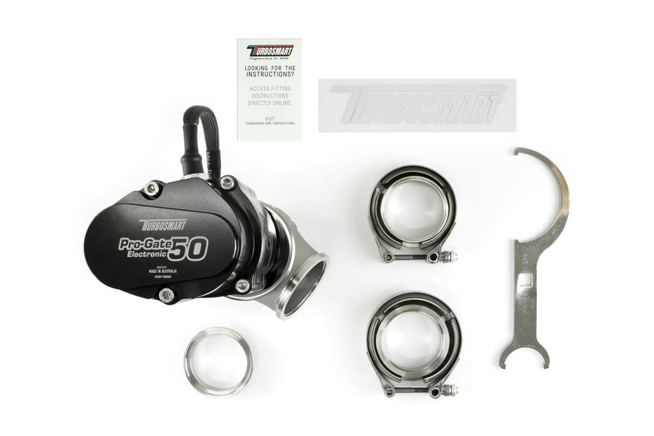 Turbosmart GenV Electronic ProGate50 Electronic External Wastegate - SSTubes