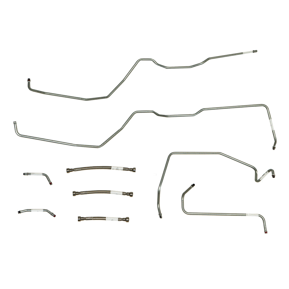 TTC0401SS- 99-07 GM 1500 Truck, Silverado, Sierra Classic w/ V8; Transmission Cooler Lines; Stainless