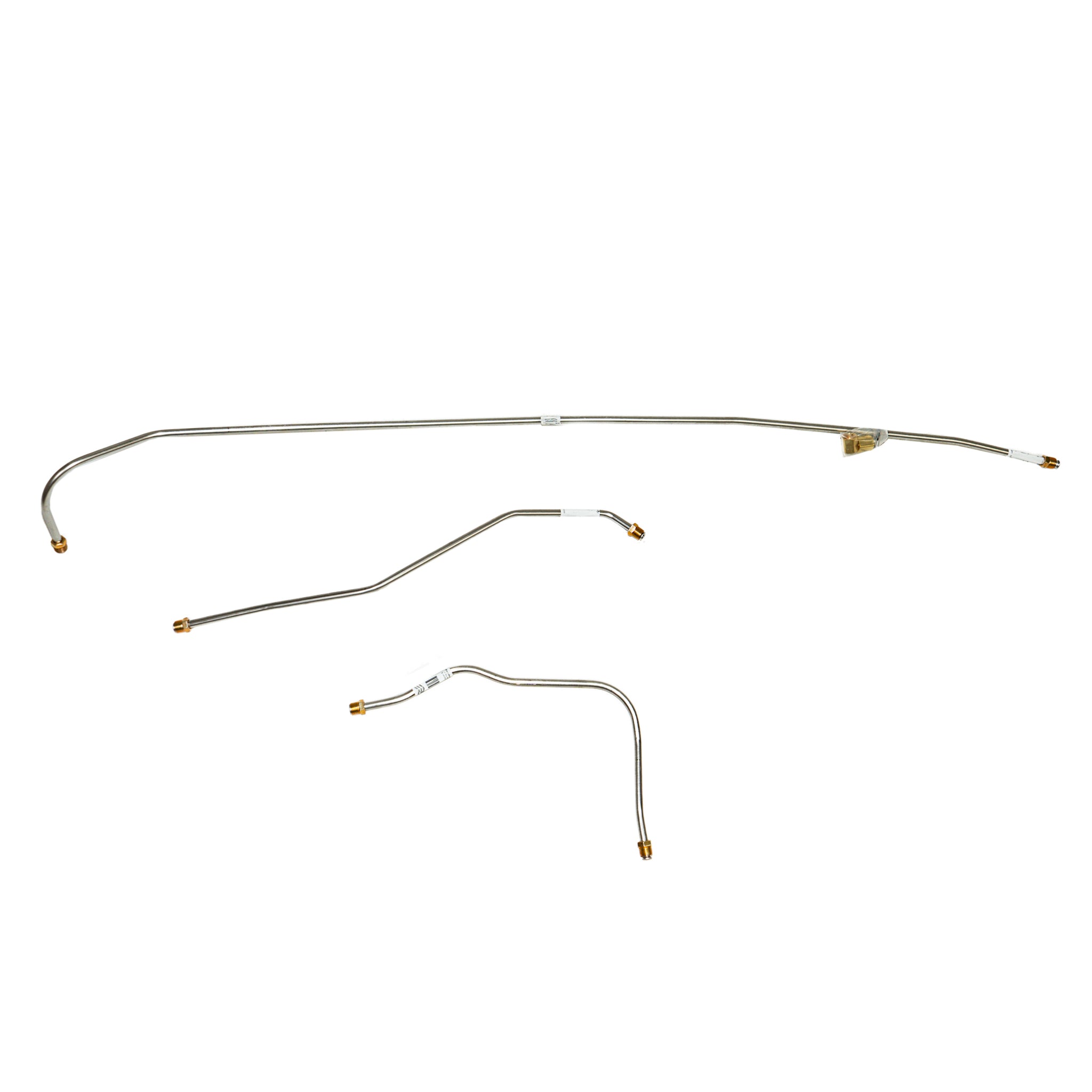 VGL5602- 56-57 Corvette; 3/8 3pc Tank to Pump Fuel Line w/ Union - SSTubes