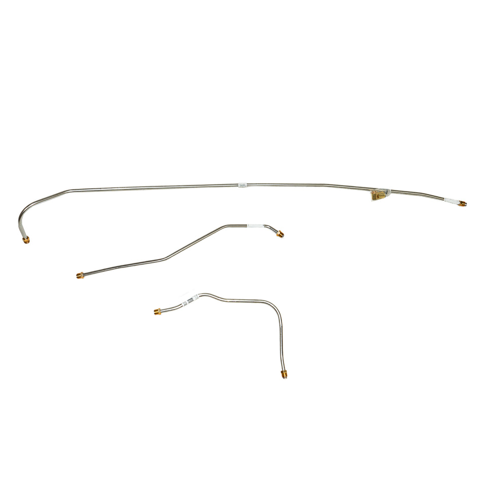 VGL5602- 56-57 Corvette; 3/8 3pc Tank to Pump Fuel Line w/ Union - SSTubes