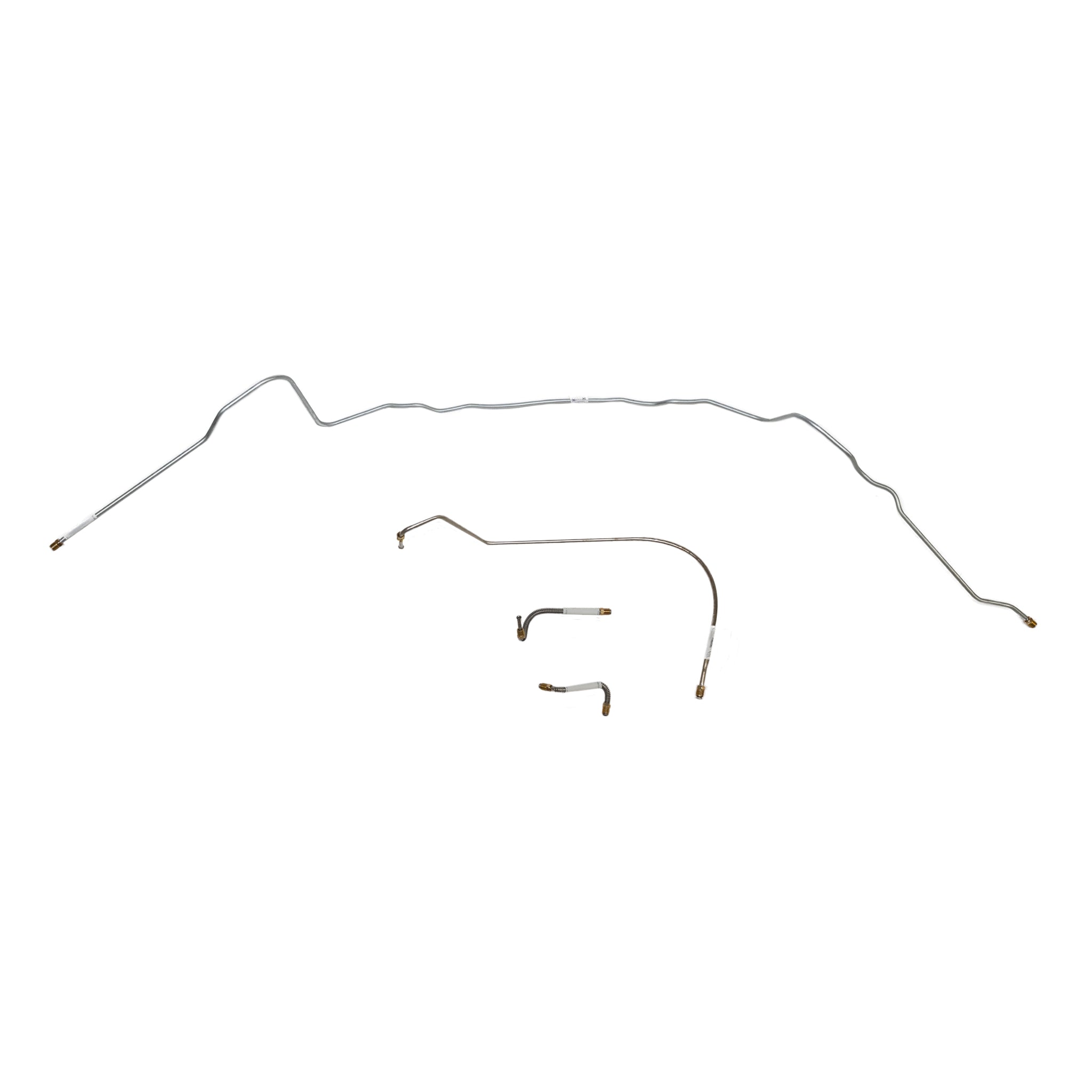 56-62' Chevy Corvette, 4pc Front Brake Line Set; Steel - SSTubes