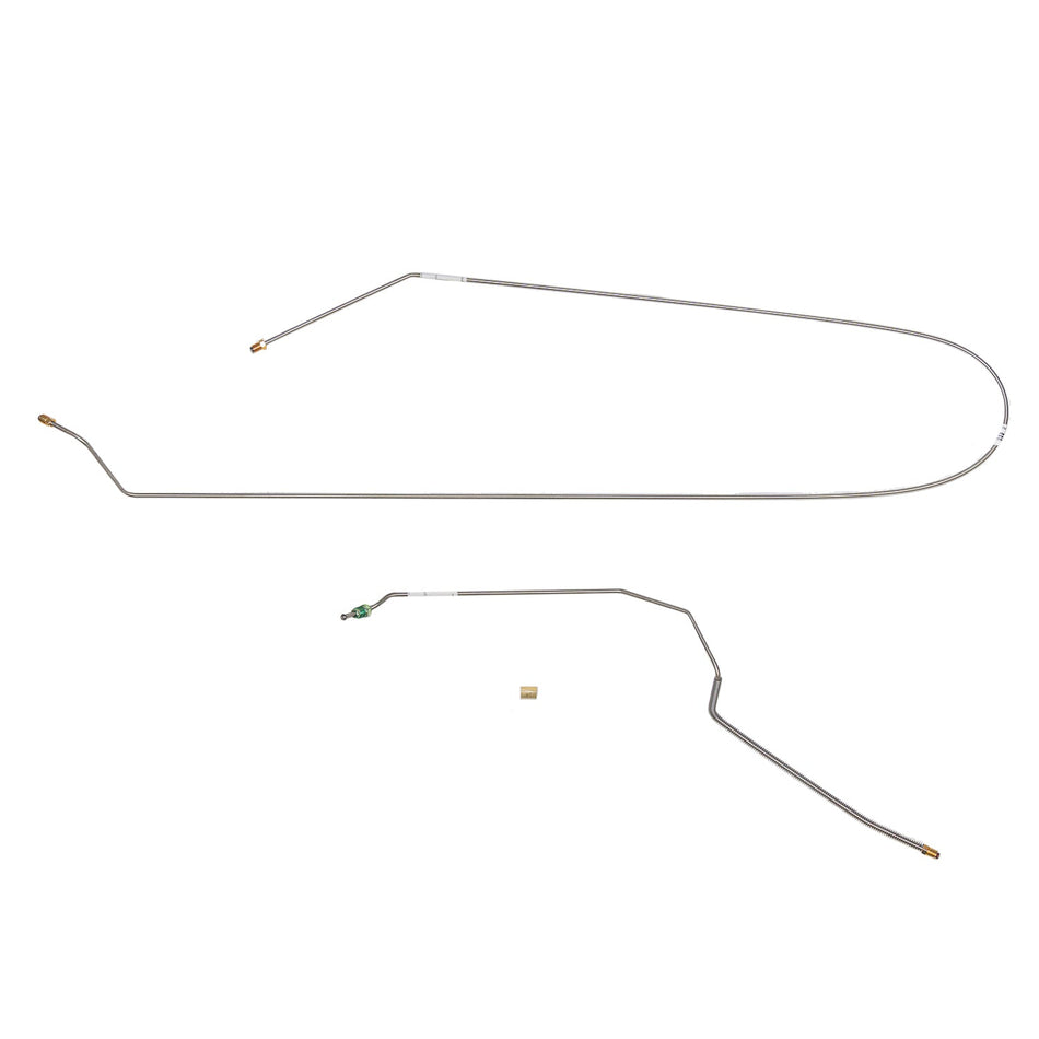 WIN9751OM- 97-98 Jeep Grand Cherokee, ALL Models, Intermediate Brake Lines, 2pcs; Steel - SSTubes