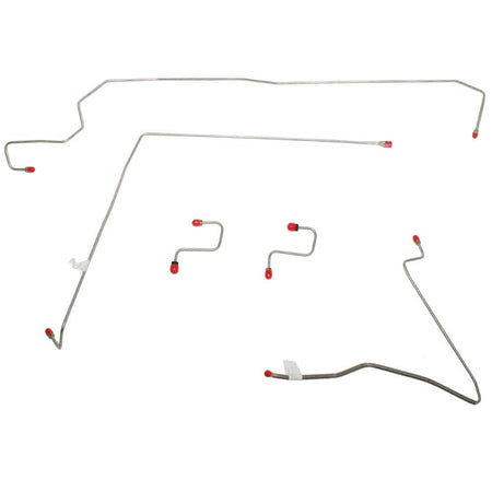 WKT9951OM- 99-04 Jeep Grand Cherokee, Front Brake Line Set, Fits All Models within Generation; Steel - SSTubes