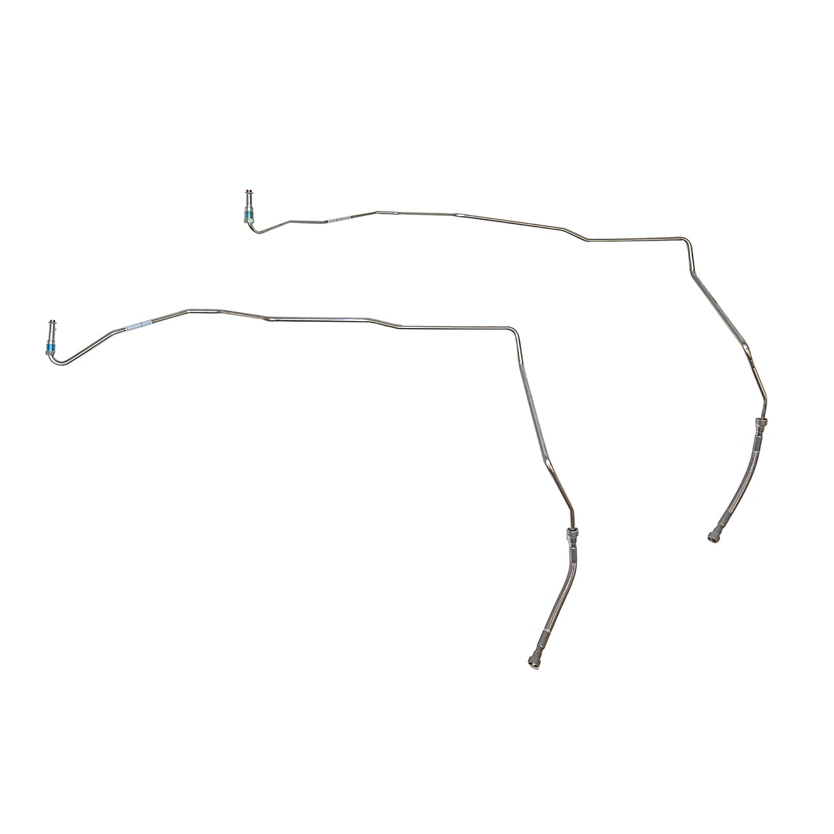 WTC0201SS - 02-05 RAM 1500 V-6 MODELS ONLY TRANSMISSION COOLING LINES; Stainless - SSTubes