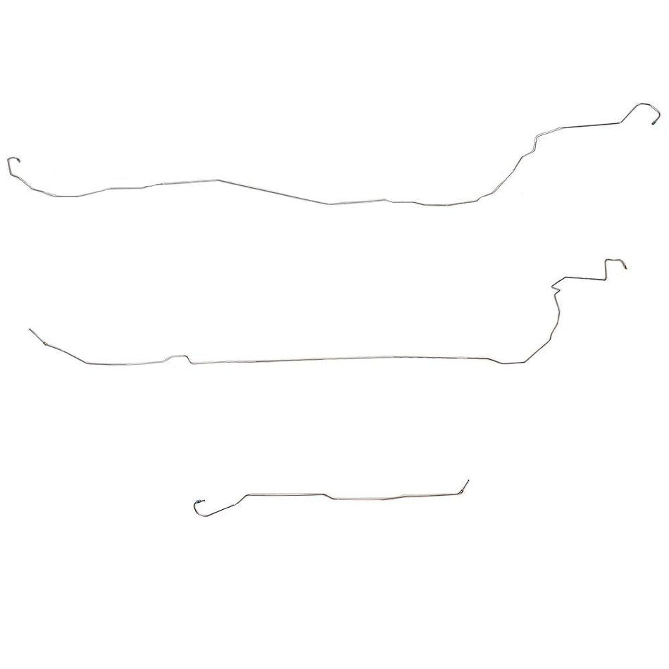 XIN0402SS - 05-07 Ion, w/ABS; Intermediate Brake Line; Stainless - SSTubes