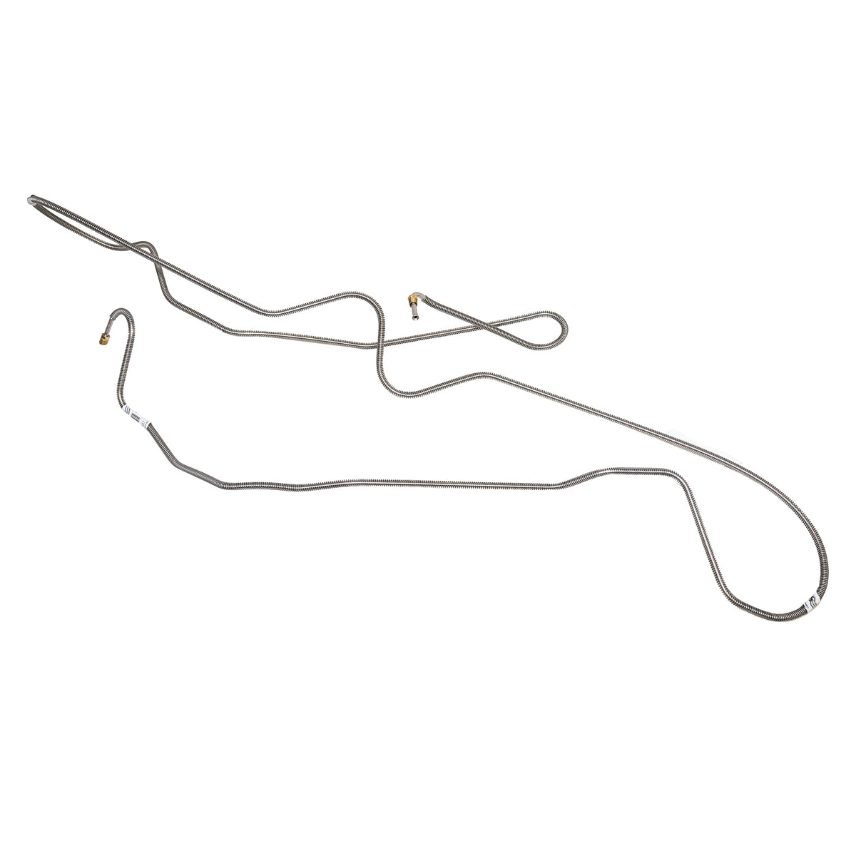 69 Chevy Nova, Standard, Intermediate Brake Line; Stainless - SSTubes