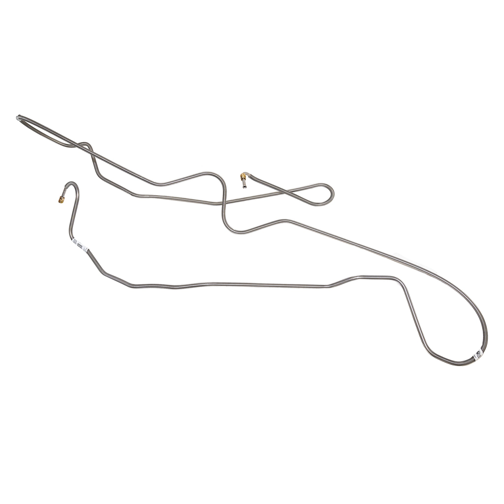 69 Chevy Nova, Standard, Intermediate Brake Line; Stainless - SSTubes