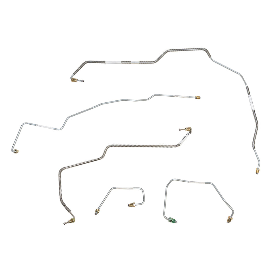 00-02 Cavalier/Sunfire w/ Traction Control, Separate ABS Module; Front Brake Line Kit; Steel - SSTubes