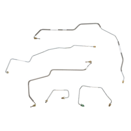 00-02 Cavalier/Sunfire w/ Traction Control, Separate ABS Module; Front Brake Line Kit; Steel - SSTubes