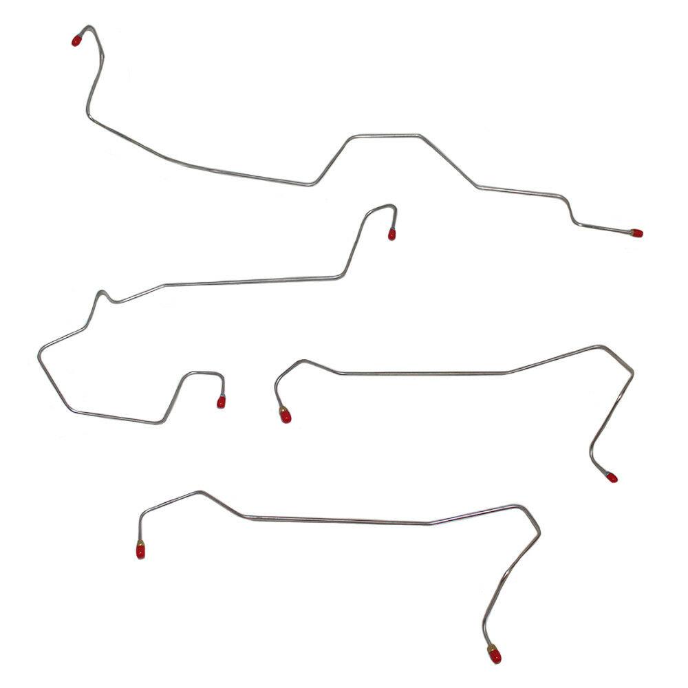 XKT0404SS- 05-07 ION W/ABS, Front Brake Line Kit, Stainless - SSTubes