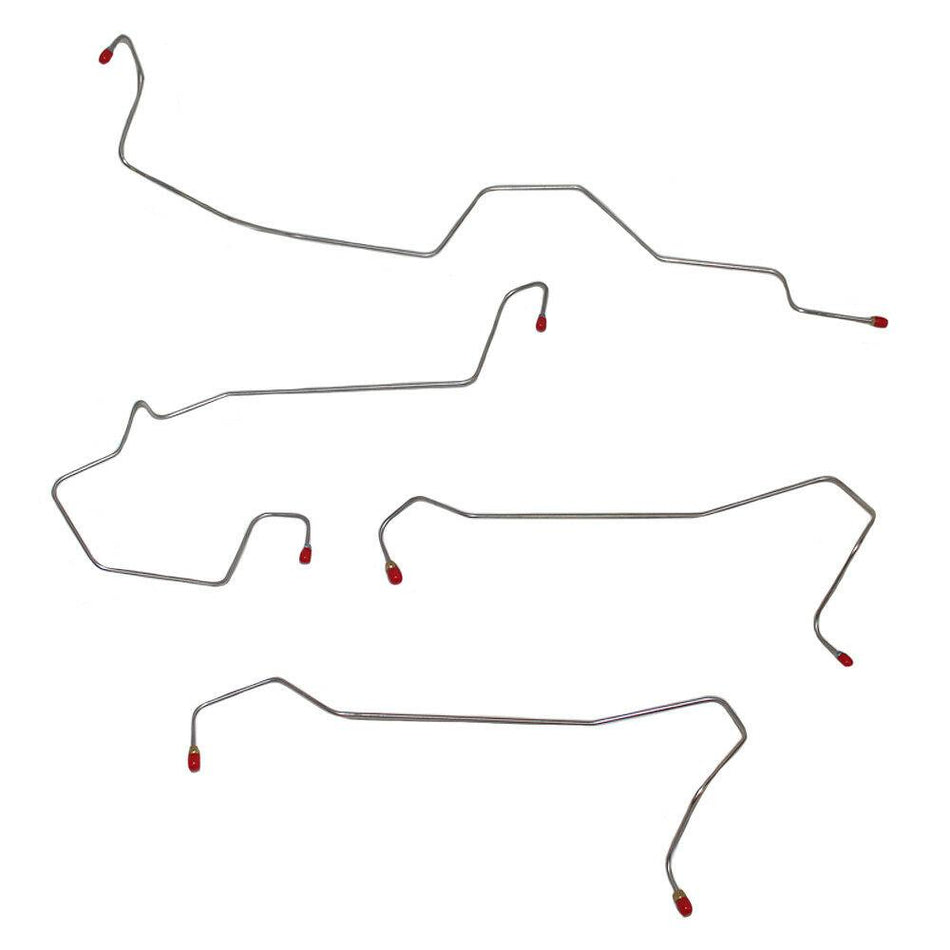 XKT0404SS- 05-07 ION W/ABS, Front Brake Line Kit, Stainless - SSTubes