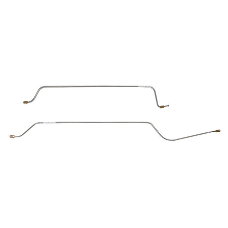 62-65 Chevy II/Nova, All 6cyl. 2pc Rear Axle Line Set; Steel - SSTubes