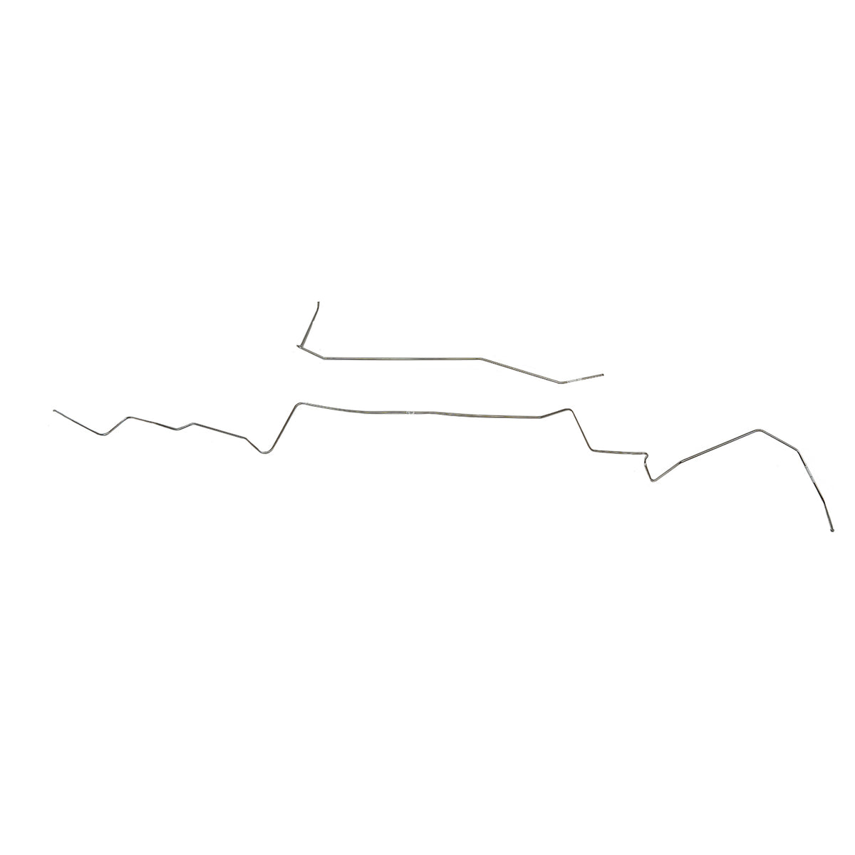 YGL7306OM- 72-74 Mopar A-Body; 2pc 1/4" Return Fuel Line, (Check Valve in Front Section as Original), 108" Wheel Base; Steel - SSTubes