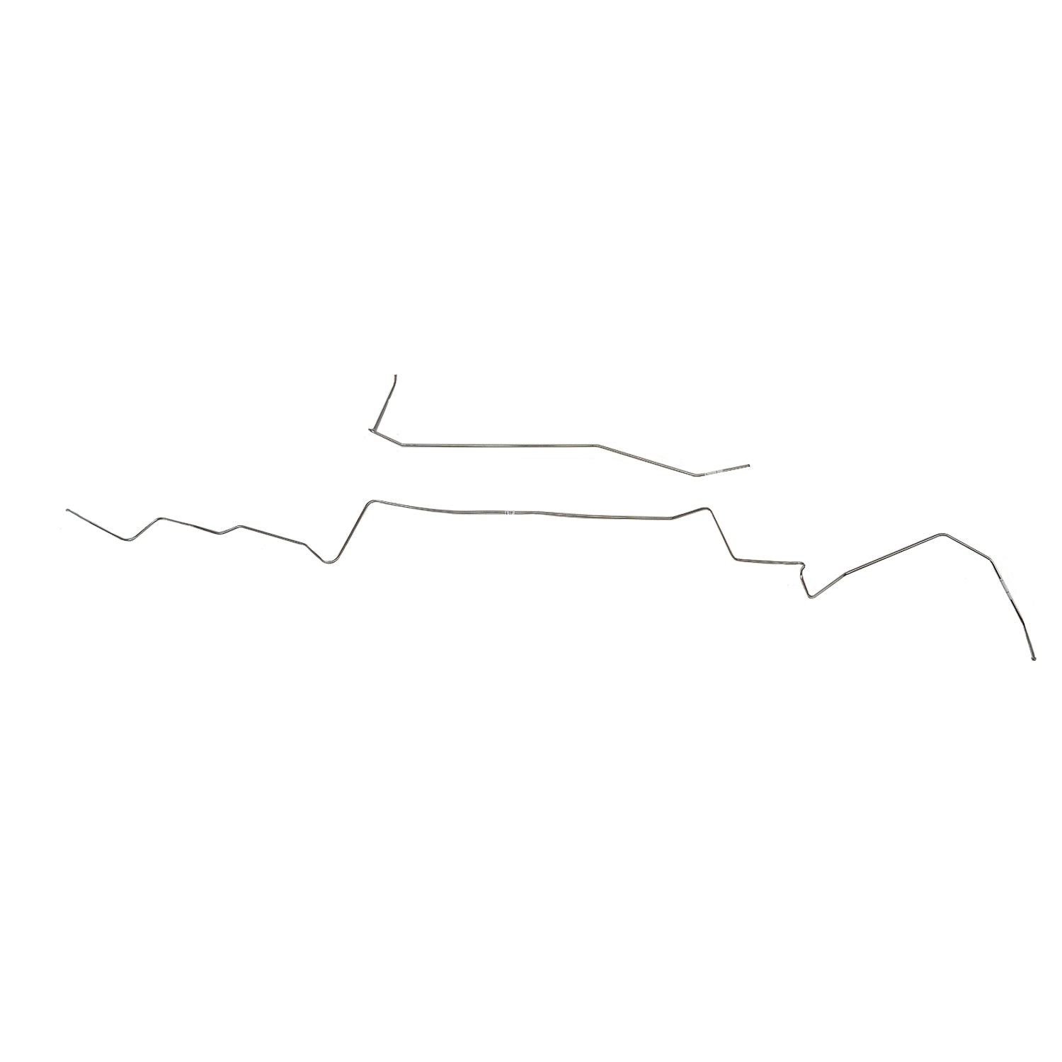 YGL7306OM- 72-74 Mopar A-Body; 2pc 1/4" Return Fuel Line, (Check Valve in Front Section as Original), 108" Wheel Base; Steel - SSTubes