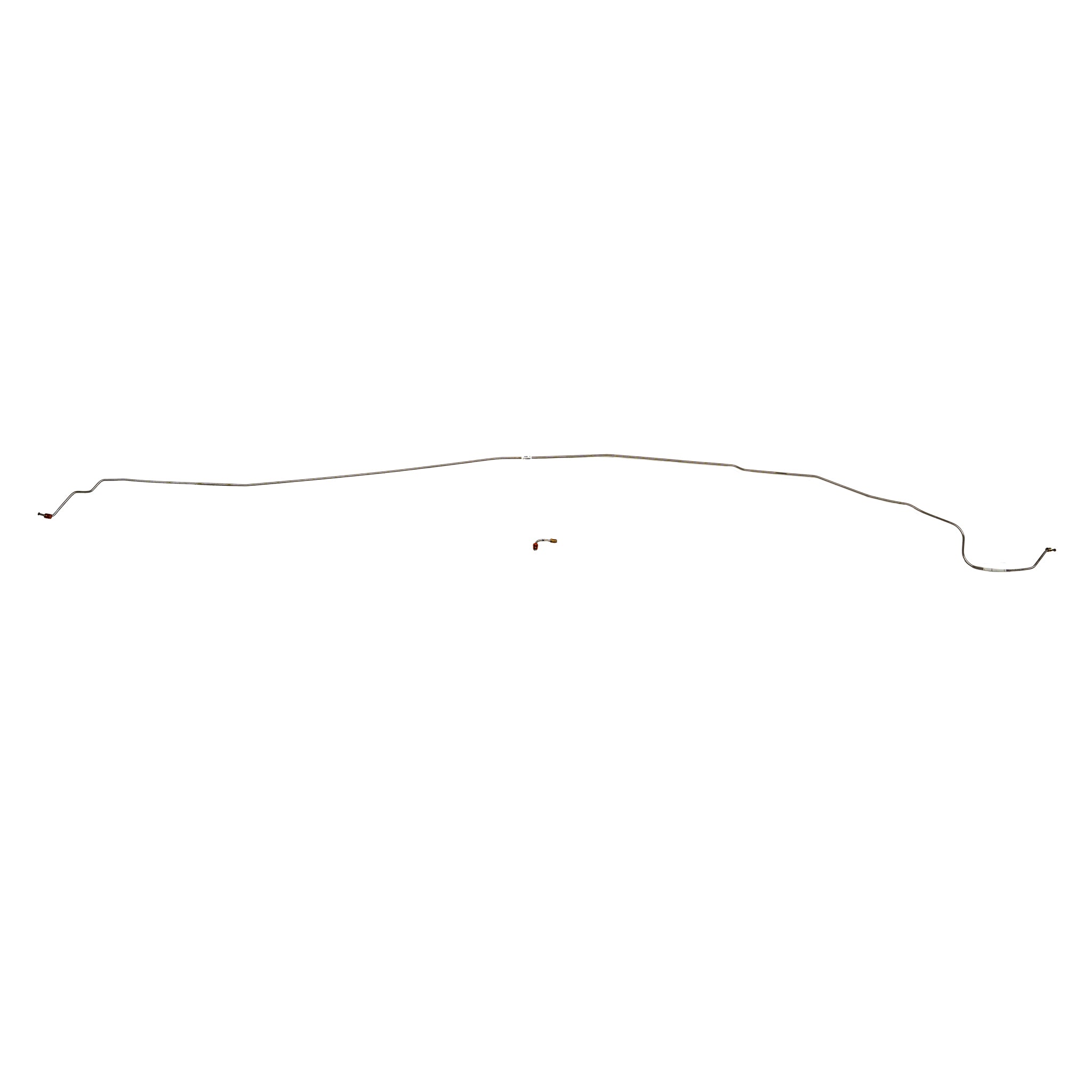 ZIN6702OM- 67 Ford Mustang, Front Disc Brakes, Built Before 2/1/67, Intermediate Brake Lines, Routes Over Column, 2pc; Steel - SSTubes