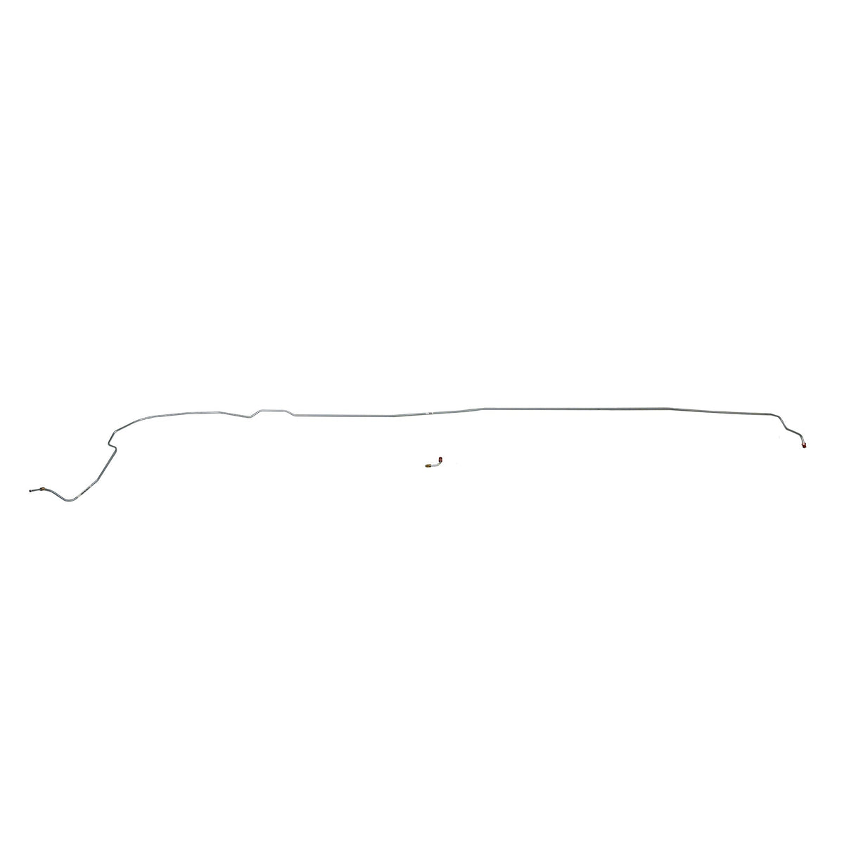 ZIN6704OM- 67' Ford Mustang, Front Disc Brakes, Built After 2/1/67, Intermediate Brake Lines, Routes Under Column, 2pc; Steel - SSTubes