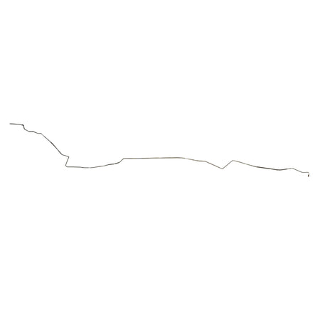 ZIN8302SS- 83-86 Ford Mustang V8 Intermediate Brake Line; w/o Sub-Frame Connectors; Stainless - SSTubes