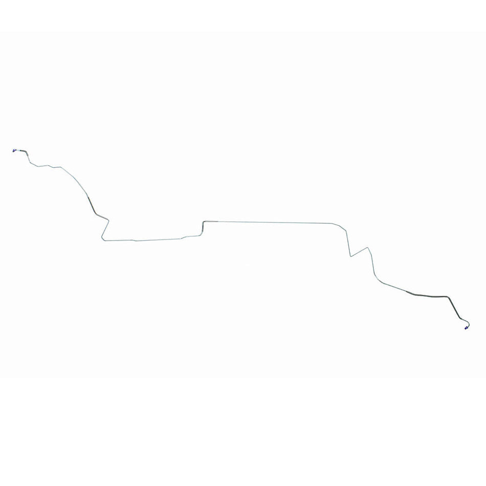 87-93 Ford Mustang Intermediate Brake Line; w/o Sub-Frame Connectors; Stainless - SSTubes