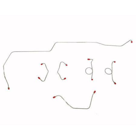 ZKT6411SS- 64-66 Ford Mustang, Standard Disc Conversion; Stainless - SSTubes