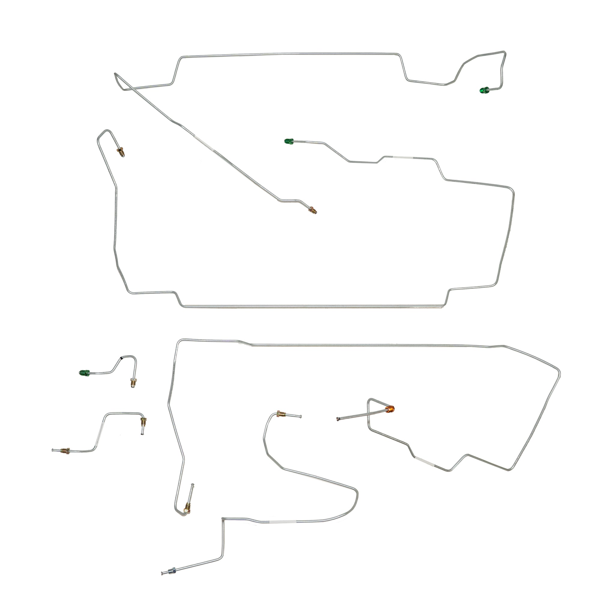 ZKT9801OM - 98 Mustang GT, Front Brake Kit; Steel - SSTubes