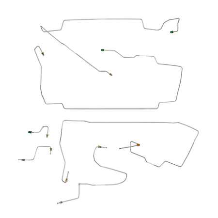 ZKT9801OM - 98 Mustang GT, Front Brake Kit; Steel - SSTubes