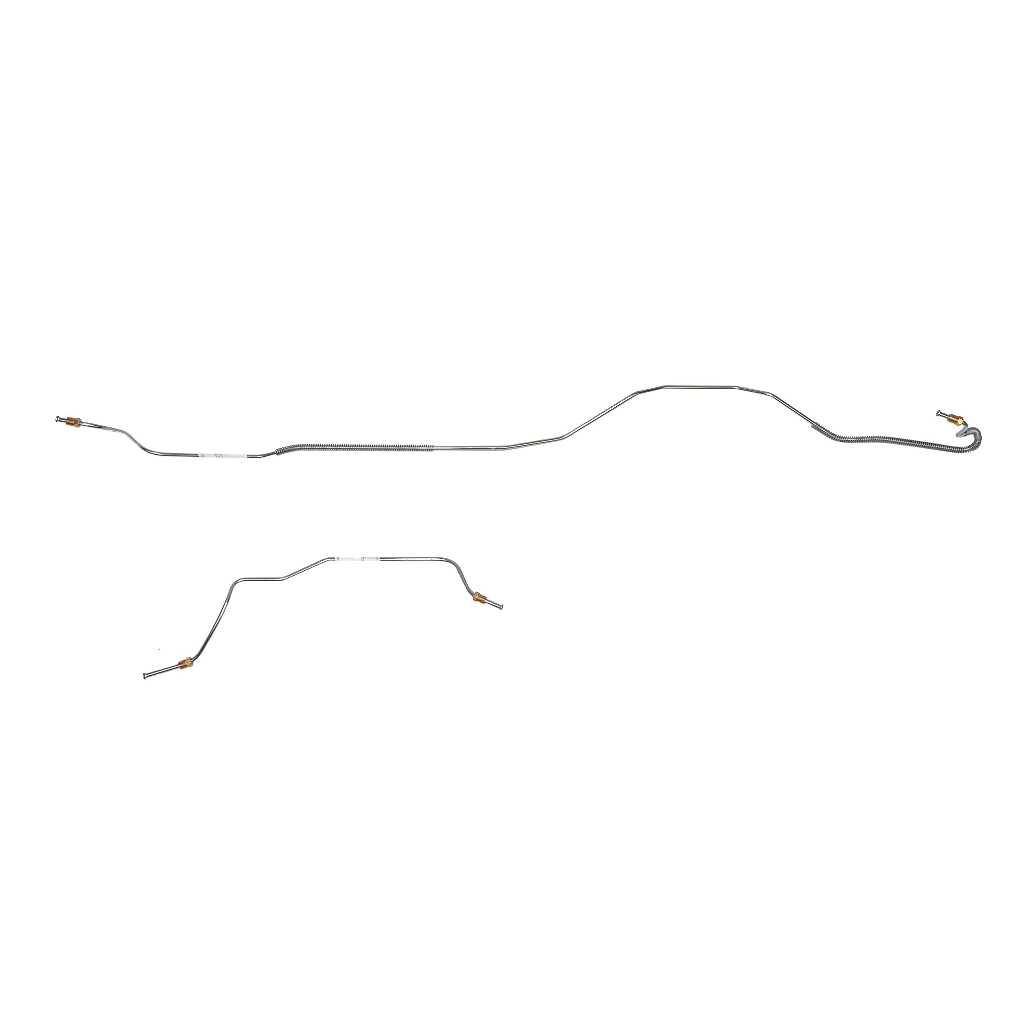 67 Ford Mustang, 9"-31 Spline, 2 Lines; Stainless - SSTubes