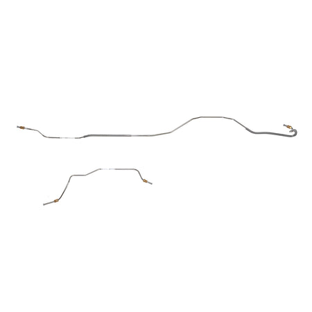 67 Ford Mustang, 9"-31 Spline, 2 Lines; Stainless - SSTubes