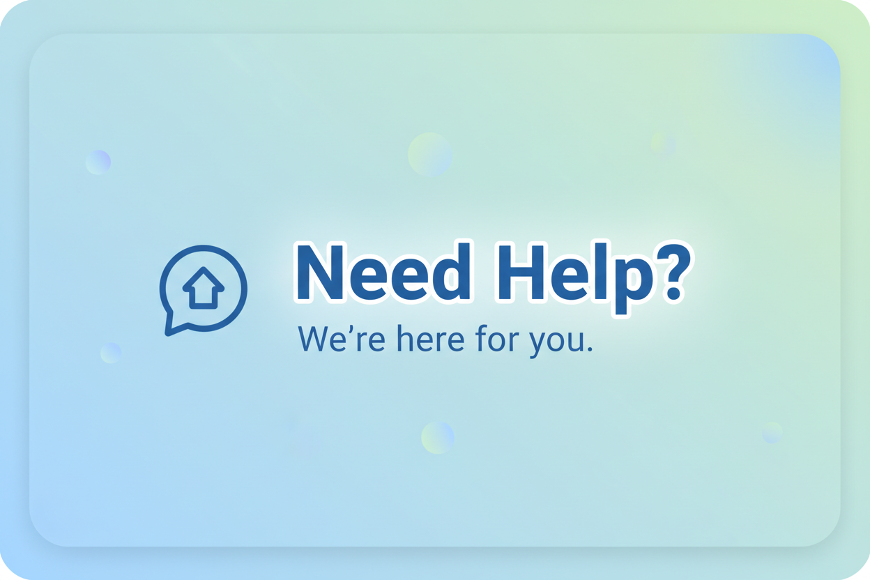 an image with text saying " Need Help?"