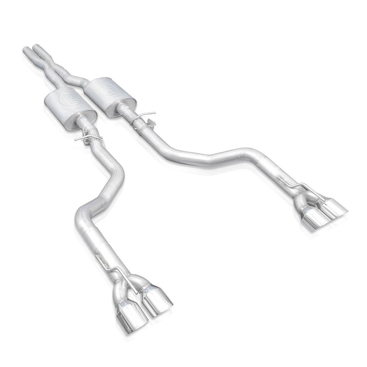 Stainless Works Catback Exhaust Redline Edition Quad Tips - SSTubes