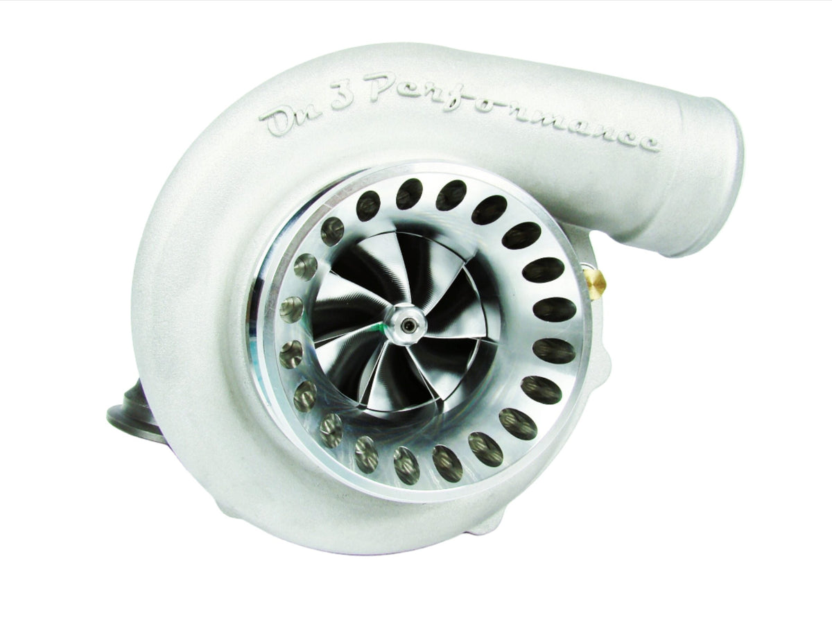 6766x Turbocharger -*Oil-Less* T3 Billet Wheel / Dual Ceramic Ball Bearing - SSTubes