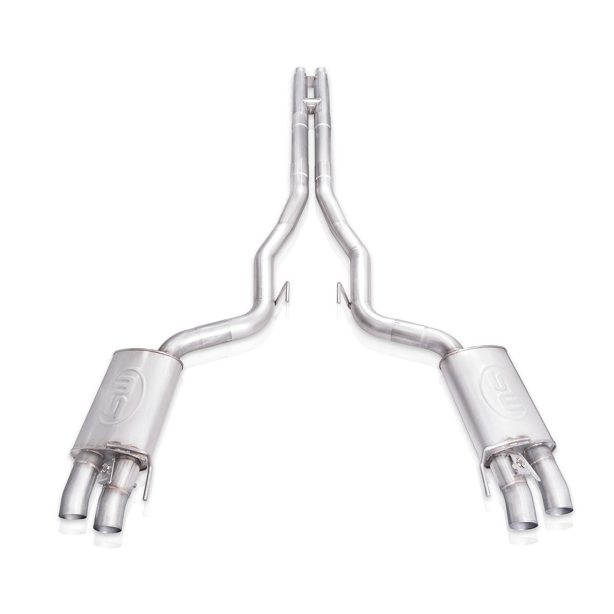 Stainless Works Legend Catback H-pipe Crossover w/NPP Valve Factory Connect - SSTubes