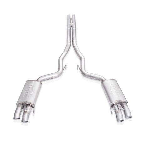 Stainless Works Legend Catback H-pipe Crossover w/NPP Valve Factory Connect - SSTubes