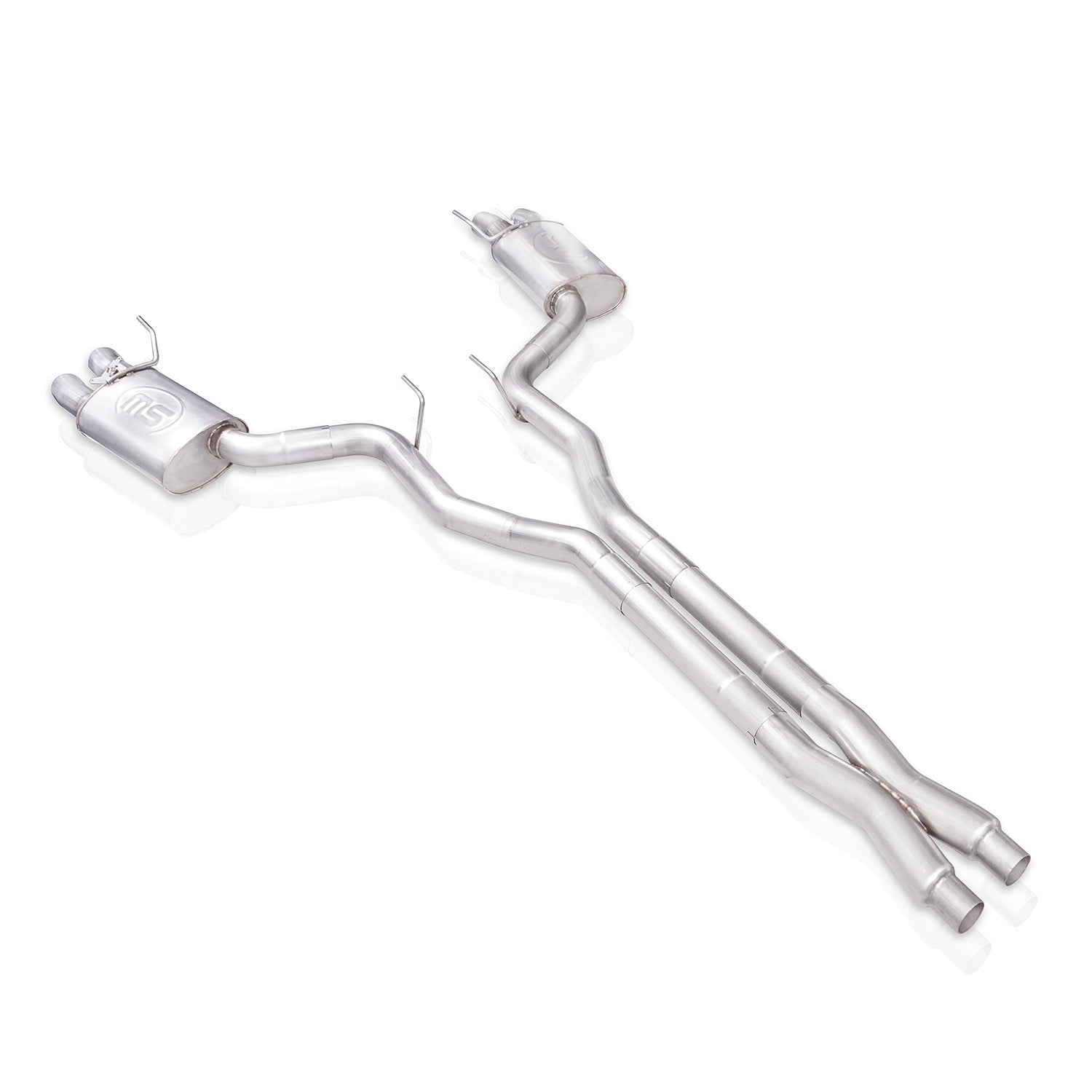 Stainless Works Legend Catback H-pipe Crossover w/NPP Valve Factory Connect - SSTubes