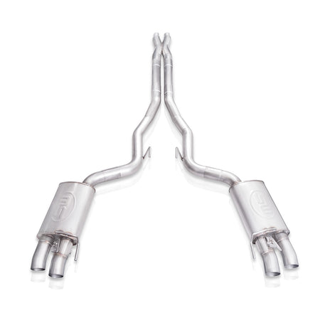 Stainless Works Legend Catback H-pipe Crossover w/NPP Valve Factory Connect - SSTubes