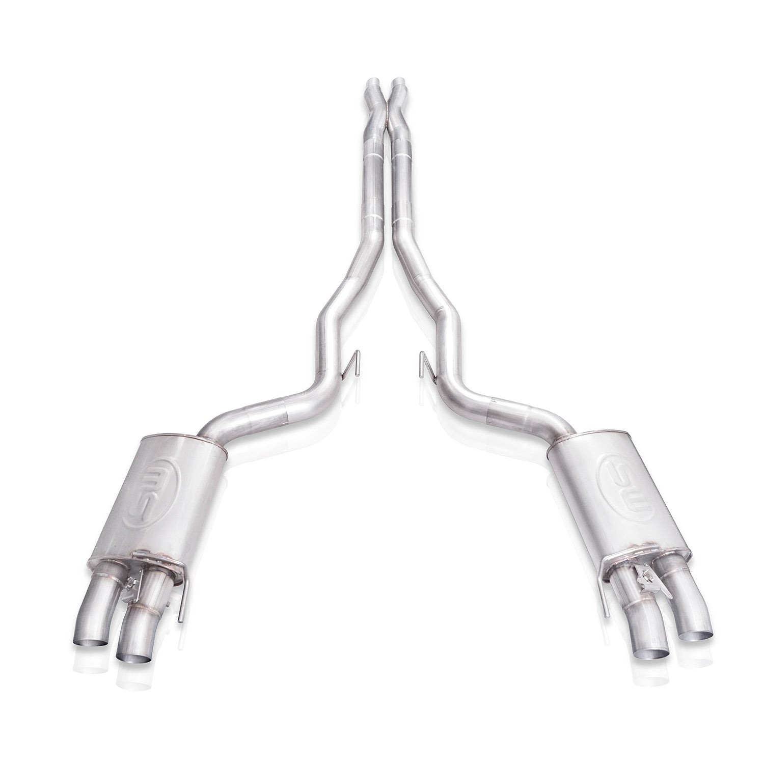 Stainless Works Legend Catback H-pipe Crossover w/NPP Valve Factory Connect - SSTubes