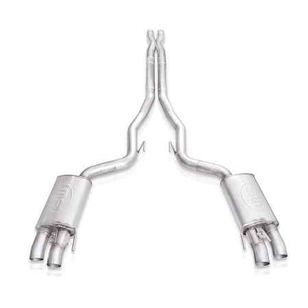 Stainless Works Legend Catback H-pipe Crossover w/NPP Valve Factory Connect - SSTubes