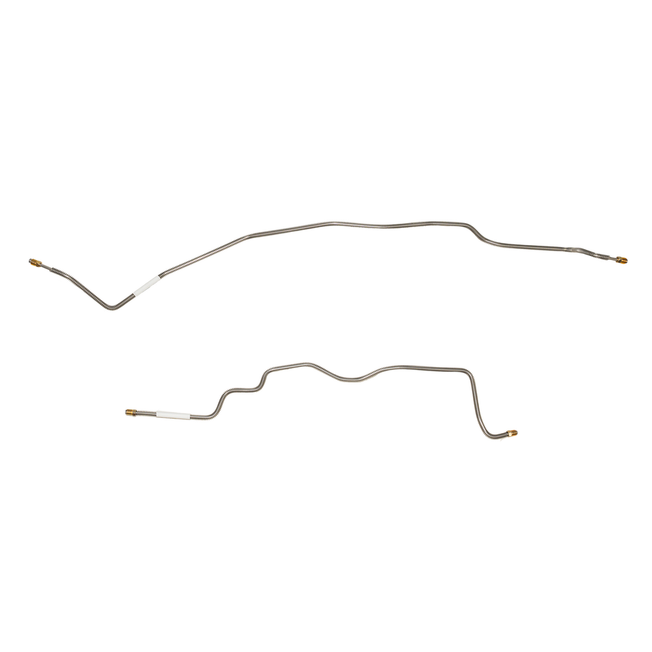 TRA9514SS - 95-99 GMC / Chevy Suburban 2500 7.4L, Rear Axle Lines; Stainless - SSTubes