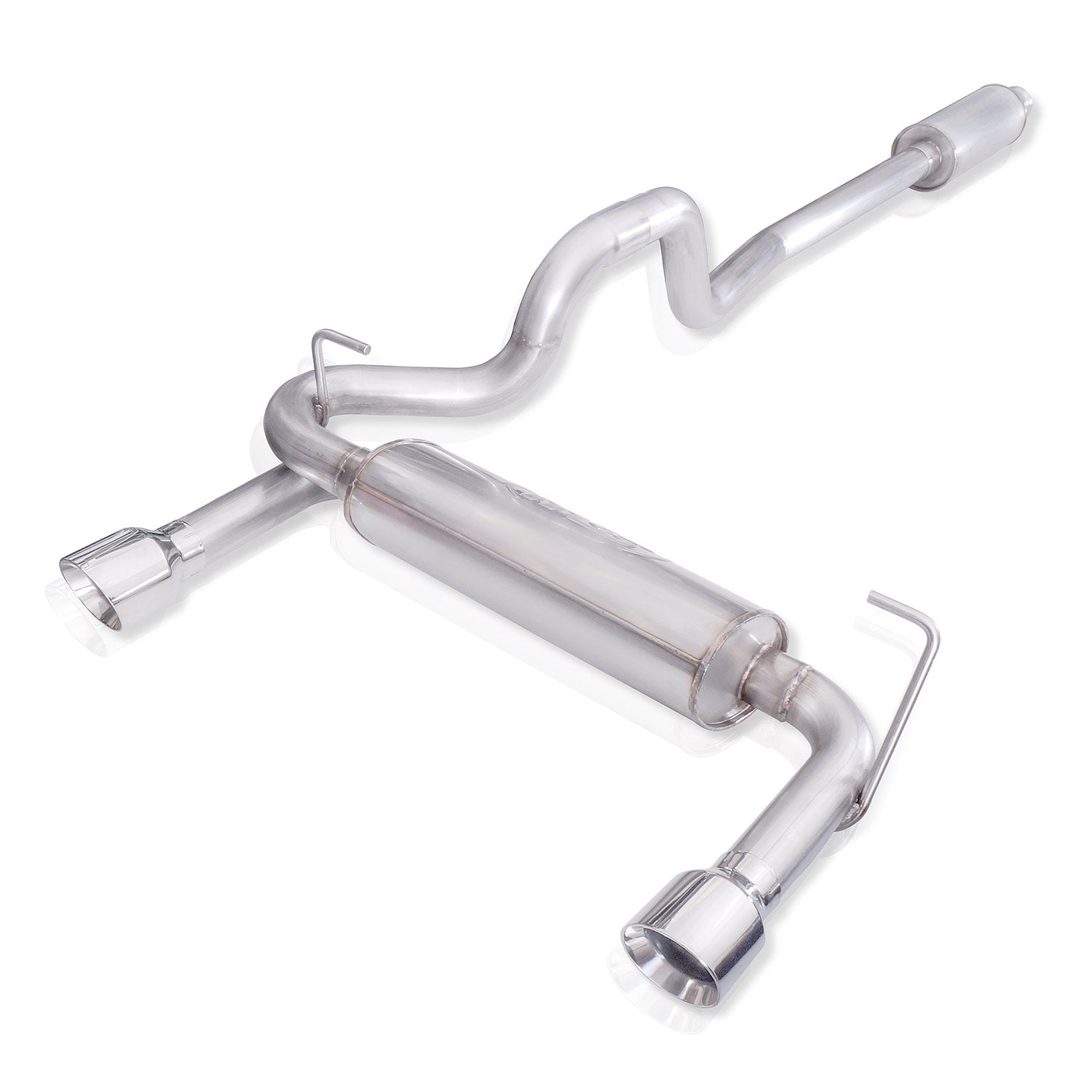 Stainless Works Catback Dual Outlet Turbo Muffler Factory Connect - SSTubes