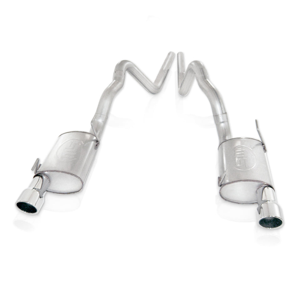 Stainless Works Catback Dual S-Tube Mufflers Factory Connect - SSTubes