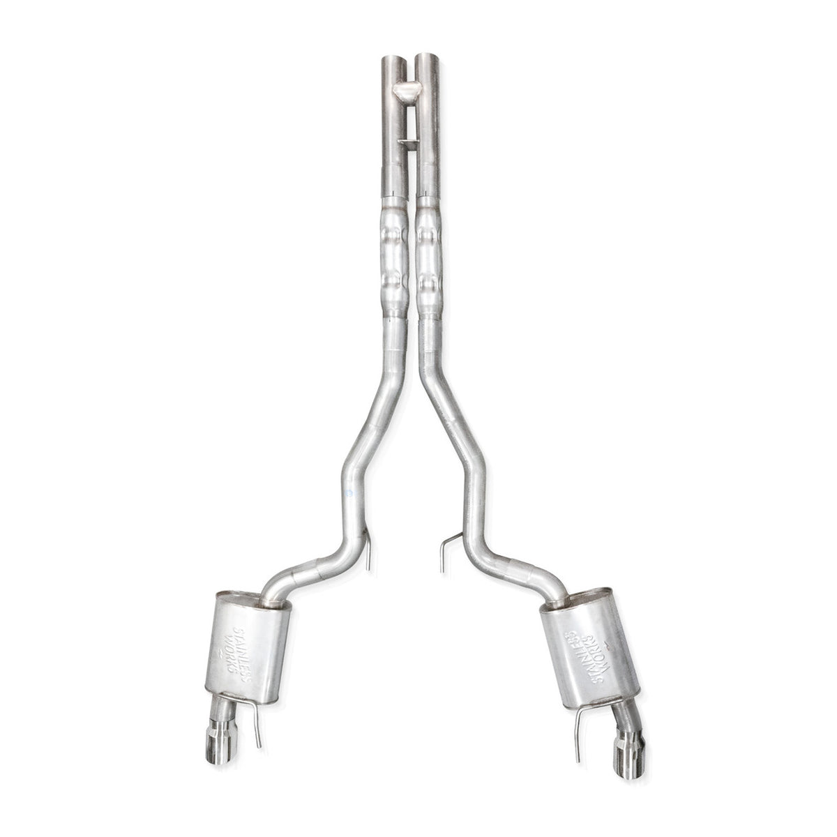2024-26 Mustang GTH Pipe Catback Legend Sound Dual Tips - SSTubes