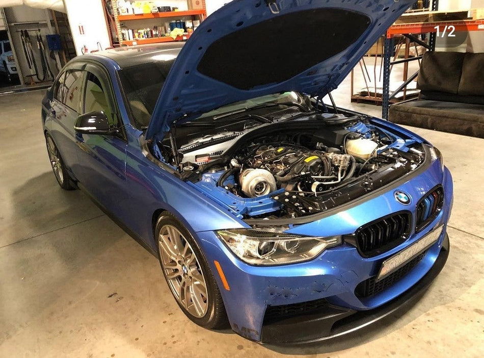 (2011-2015) BMW 335i N55 F- Chassis Top Mount Single Turbo System - SSTubes