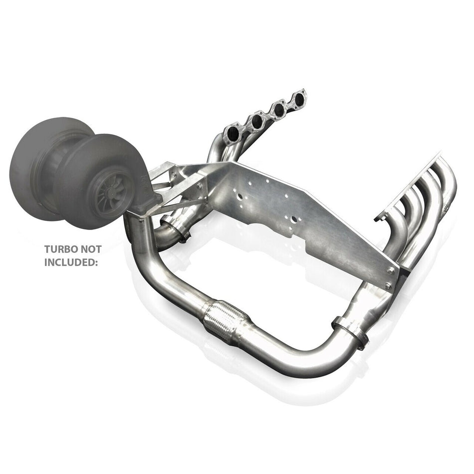 Stainless Works Turbo Header Kit 1-7/8" Down & Forward Performance Connect - SSTubes