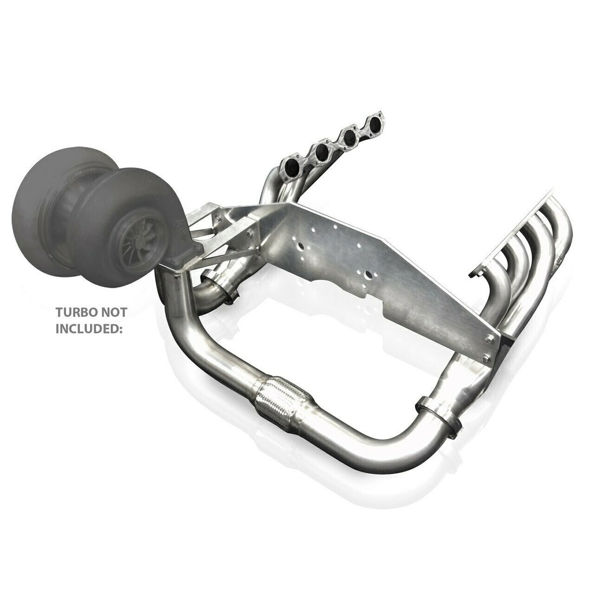 Stainless Works Turbo Header Kit 1-7/8" Down & Forward Performance Connect - SSTubes
