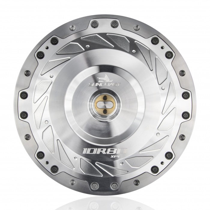 SUNCOAST- Billet 10r80 2pc Bolt Together Torque Converter - 240mm or 260mm Mustang or F-150 - SSTubes