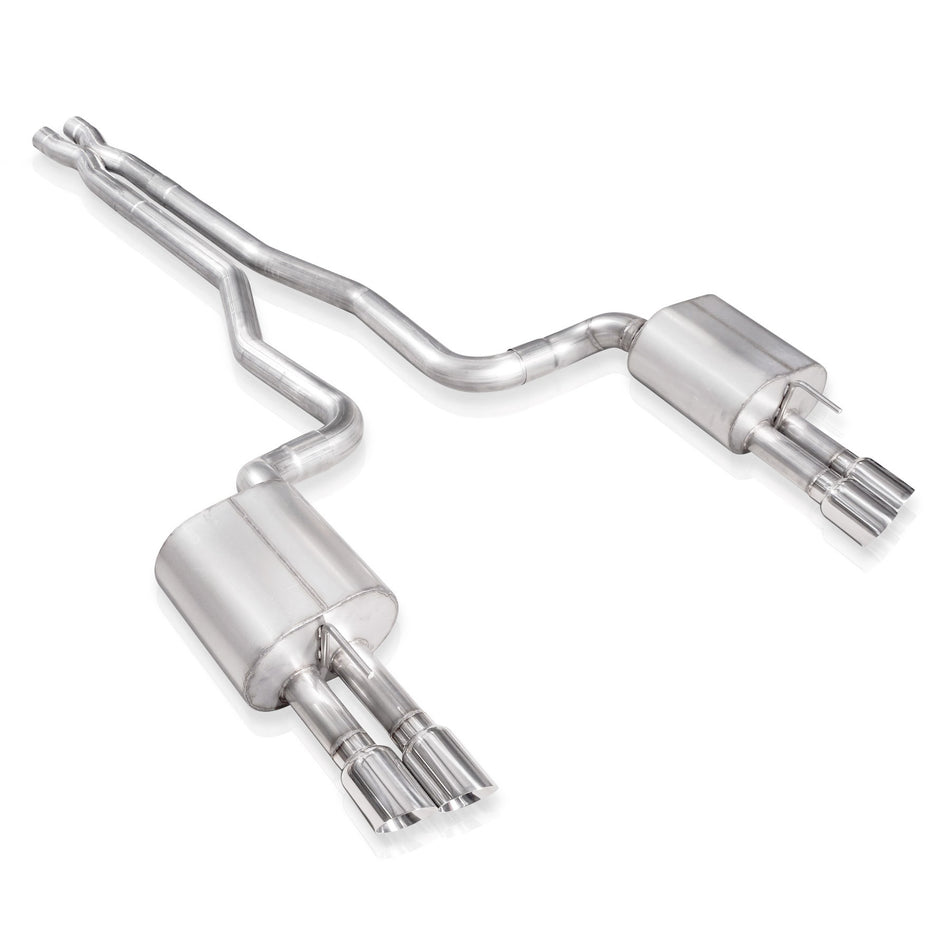 Stainless Works Catback Dual Turbo Chambered Mufflers Performance Connect - SSTubes