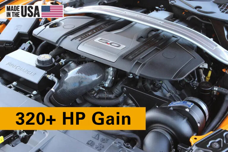 2018-2023 Mustang 5.0 Procharger Kit - SSTubes