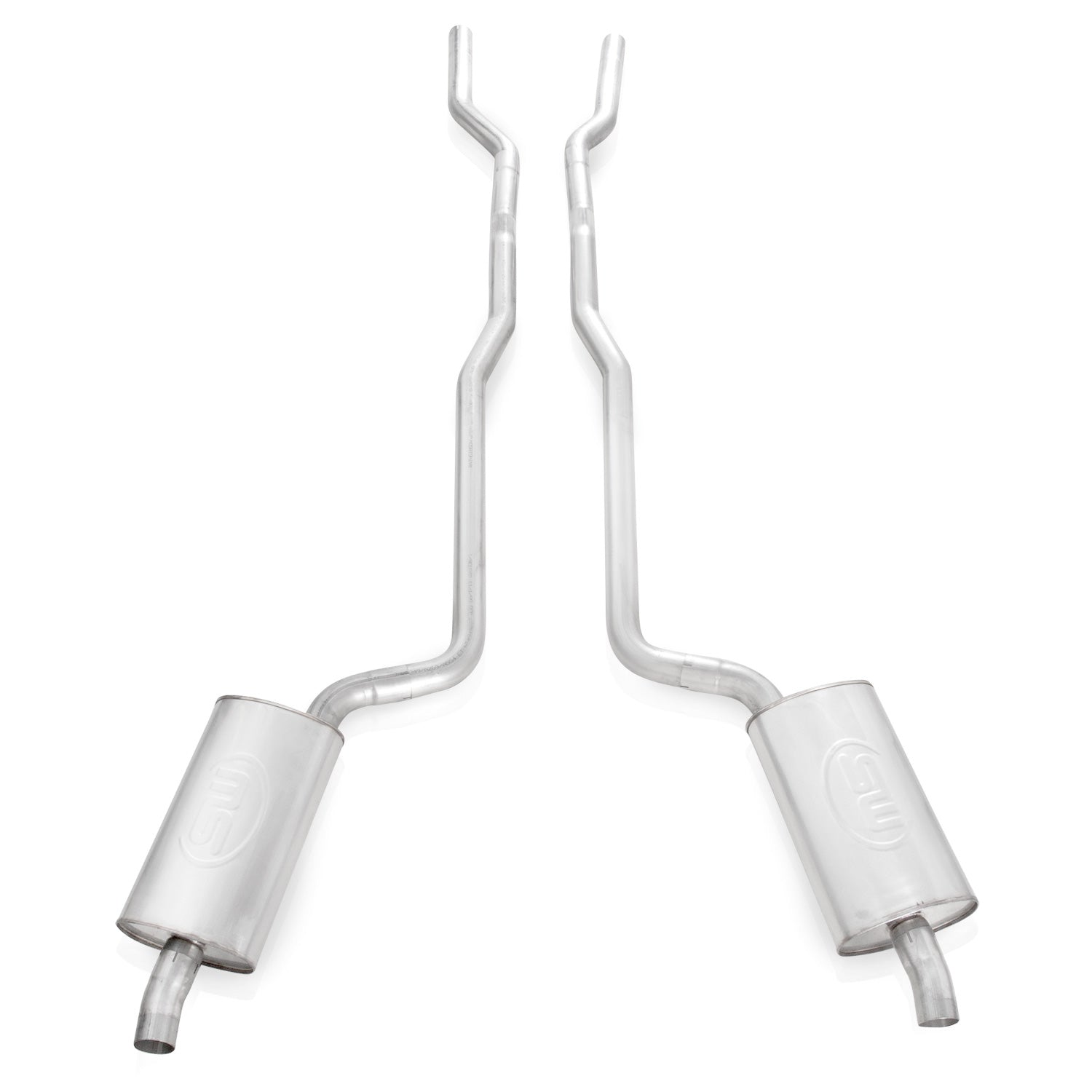 Stainless Works Catback Dual Long Chambered Mufflers Performance Connect - SSTubes