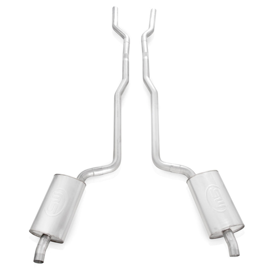 Stainless Works Catback Dual Long Chambered Mufflers Performance Connect - SSTubes