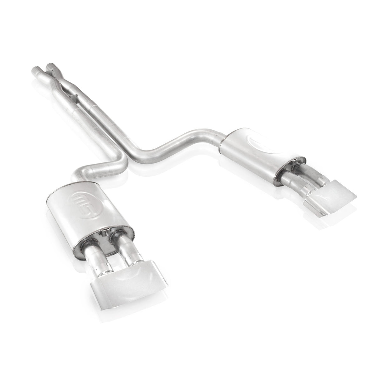 Stainless Works Catback Dual Turbo Chambered Mufflers Performance Connect - SSTubes